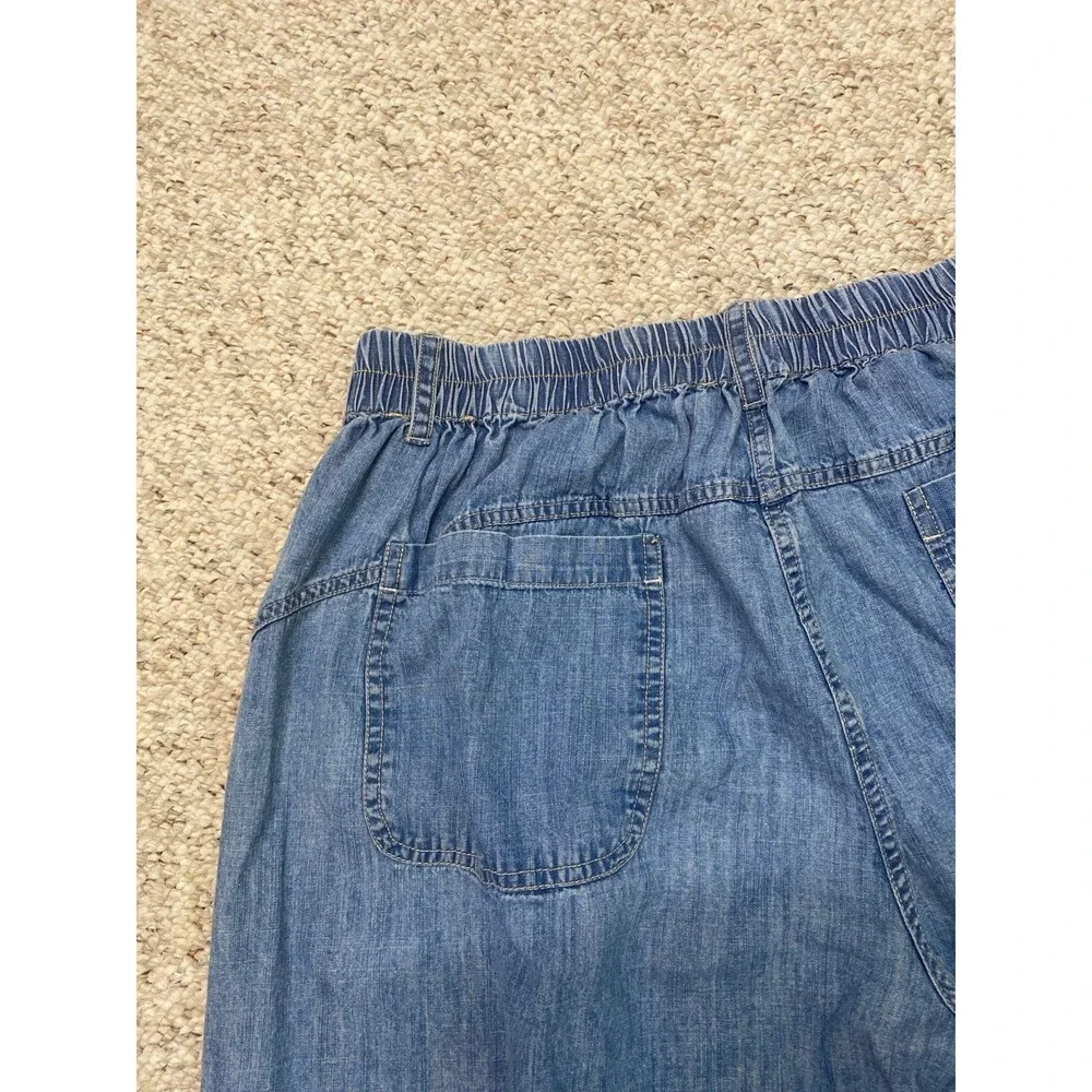Free People We The Free RIDLEY Barrel Balloon Pants Pleated Tapered Baggy Sz L